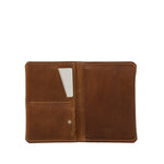 Leather passport holder with AirTag and RFID protection – Passport 2.1