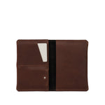 Leather passport holder with AirTag and RFID protection – Passport 2.1