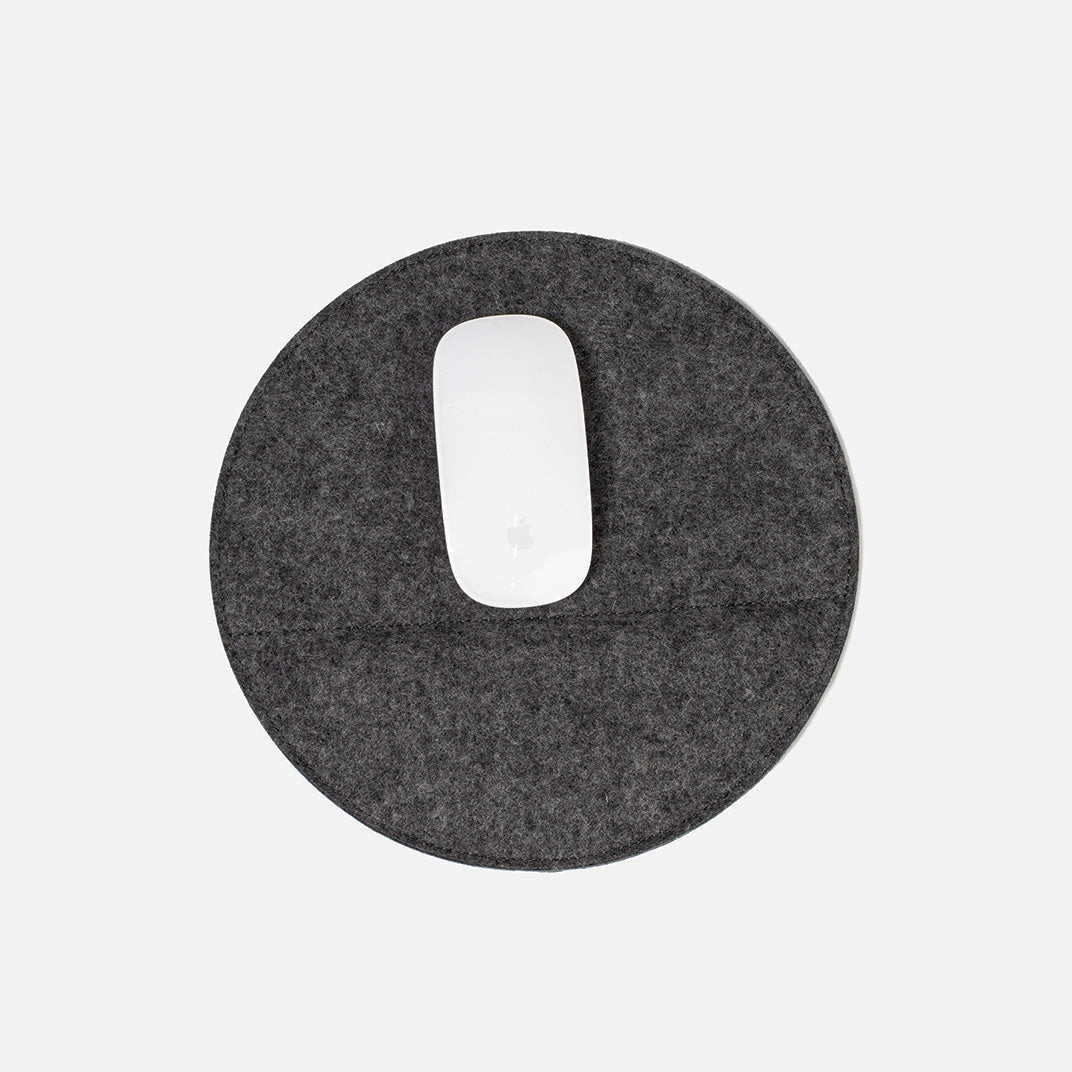 Felt Mouse Pad with wrist support-0