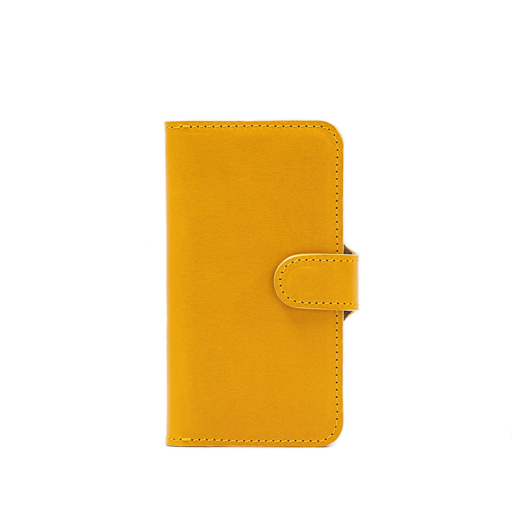 Kožené pouzdro typu Folio pro iPhone 14 – Classic 4.0 (MagSafe)