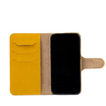 Kožené pouzdro typu Folio pro iPhone 14 – Classic 4.0 (MagSafe)