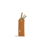 Leather Key Holder for AirTag - The Minimalist-0