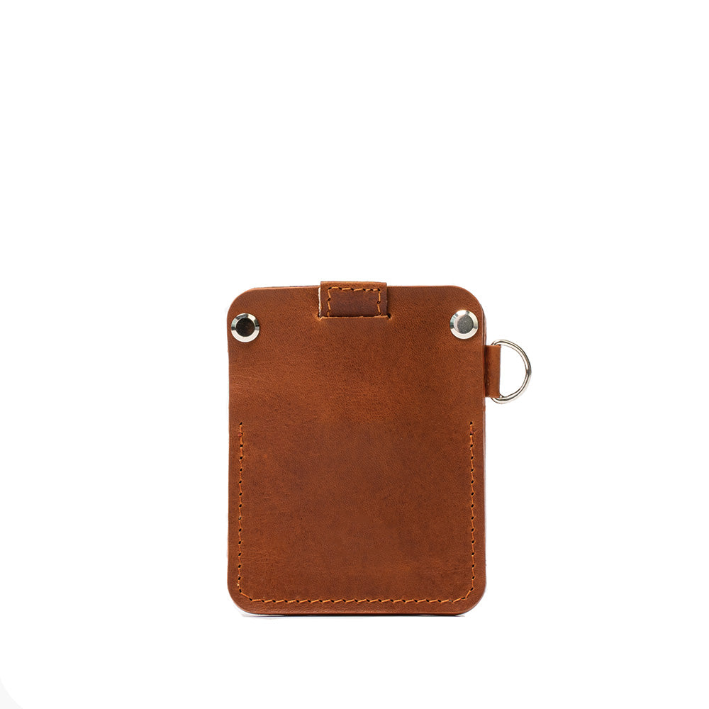 Leather Wallet for AirTag with D-ring-2