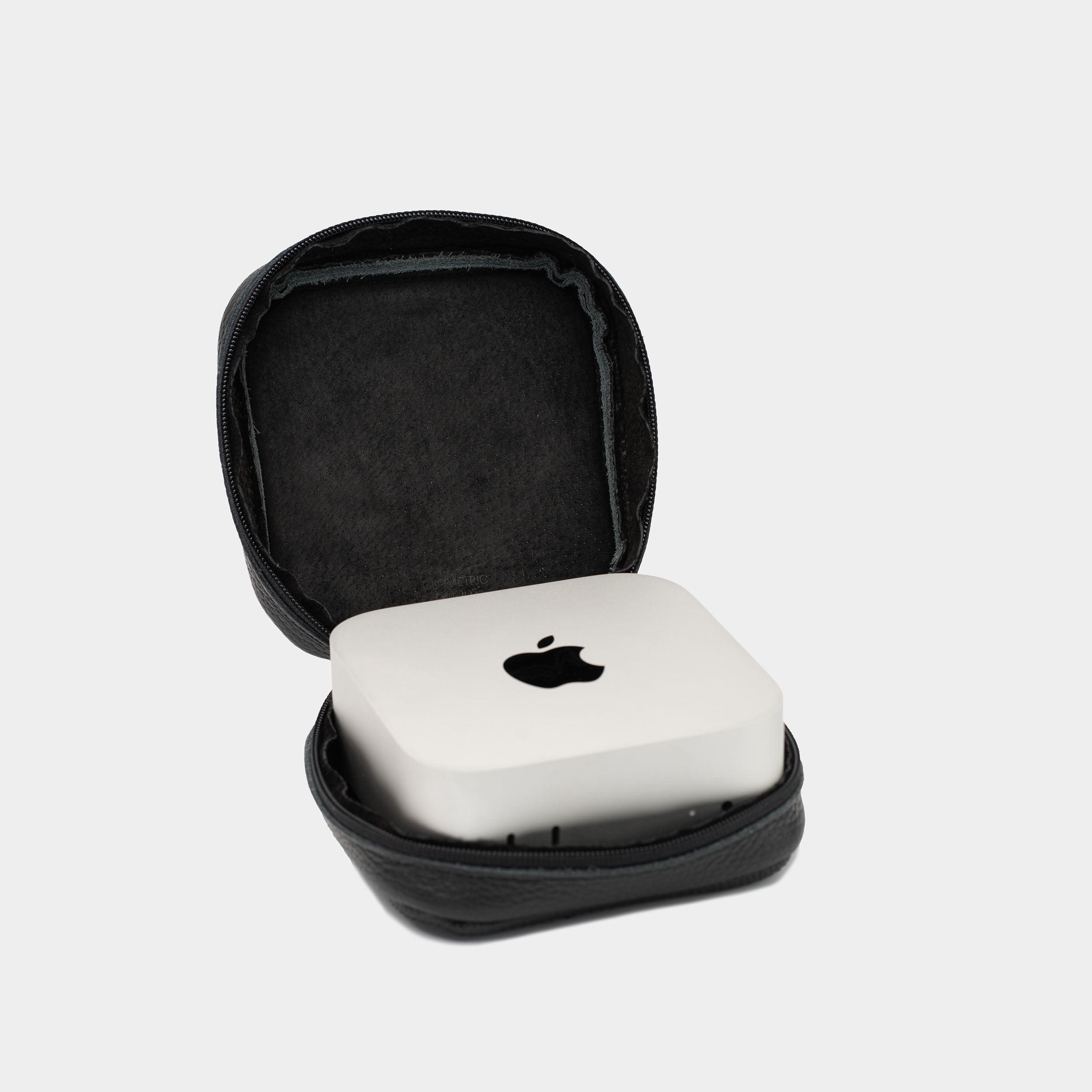 Flat-Grain Leather Case for Mac Mini-0