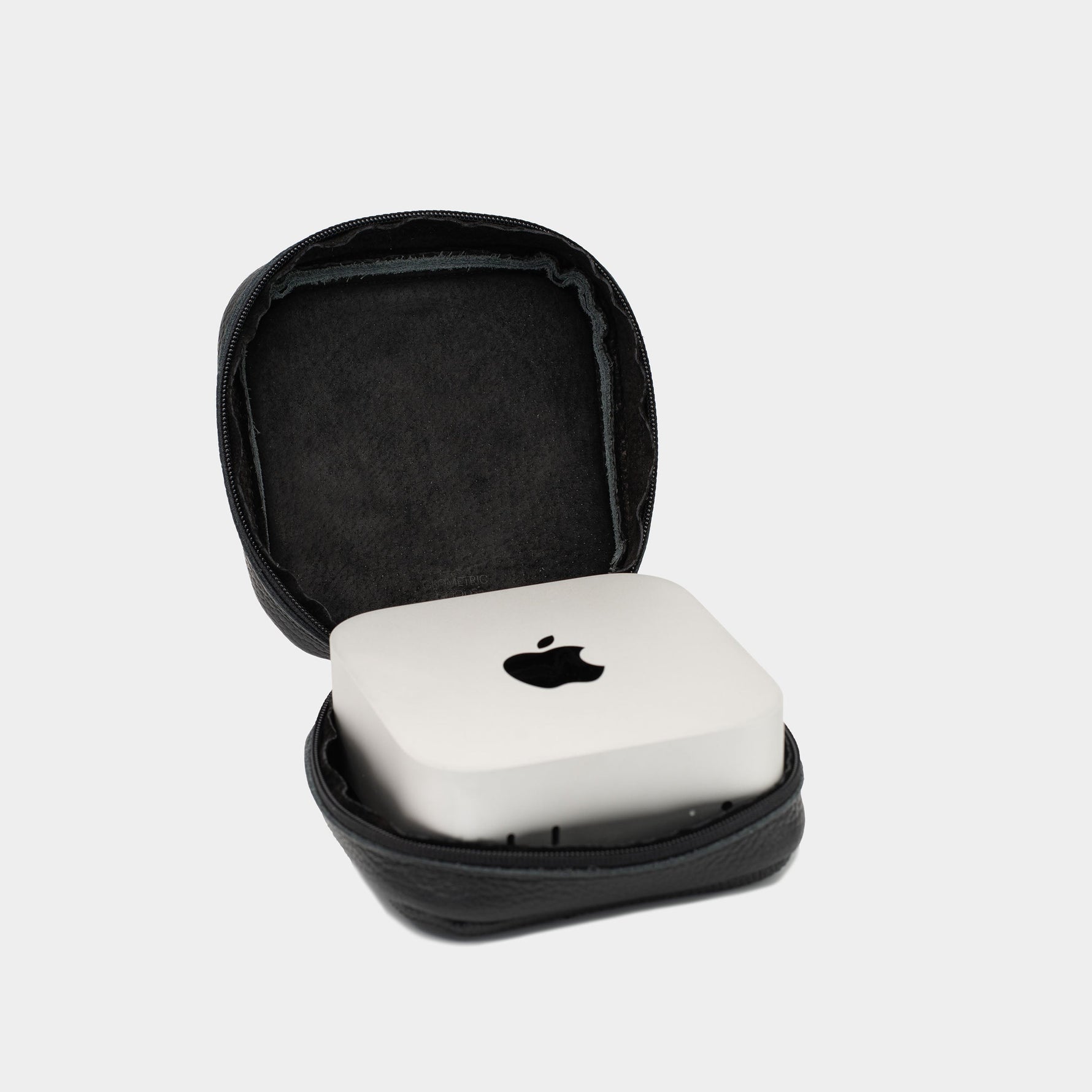 Flat-Grain Leather Case for Mac Mini-0