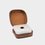 Flat-Grain Leather Case for Mac Mini-5