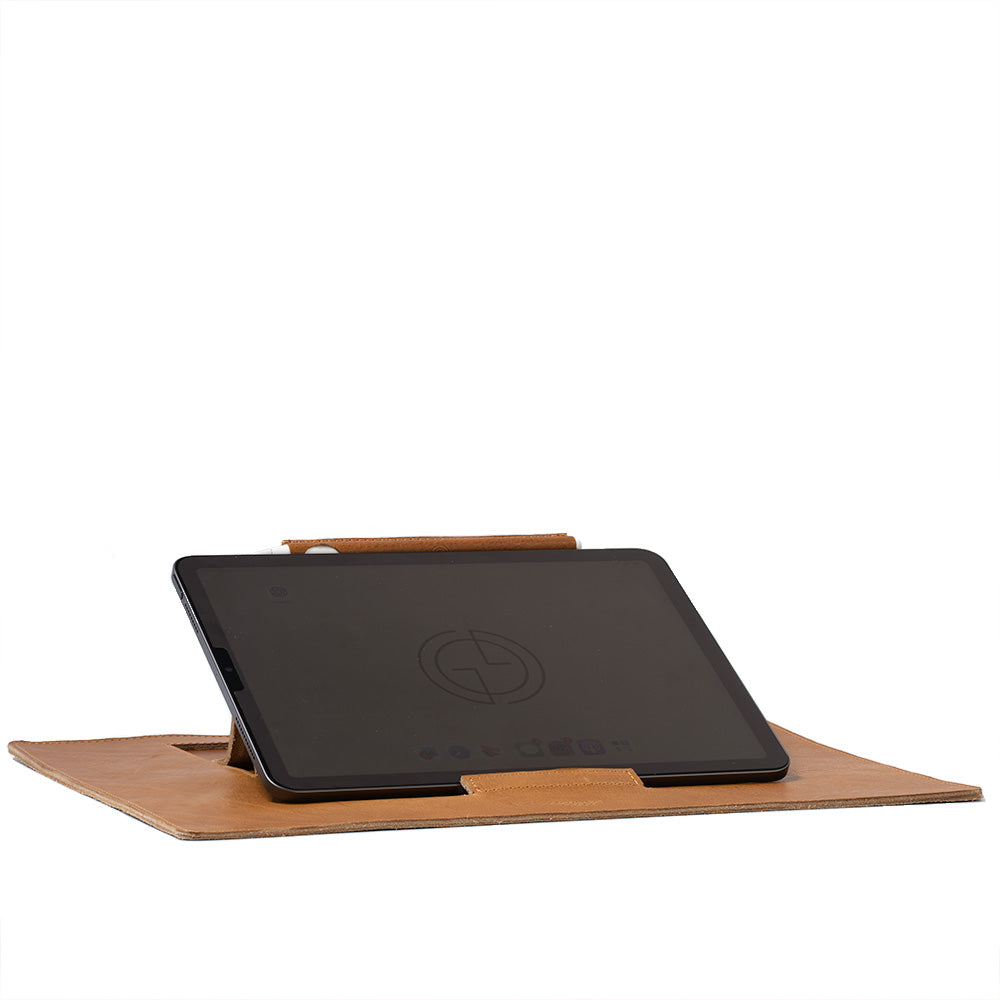 Kožený stolní stojan pro iPad – Full-Grain Desktop Stand