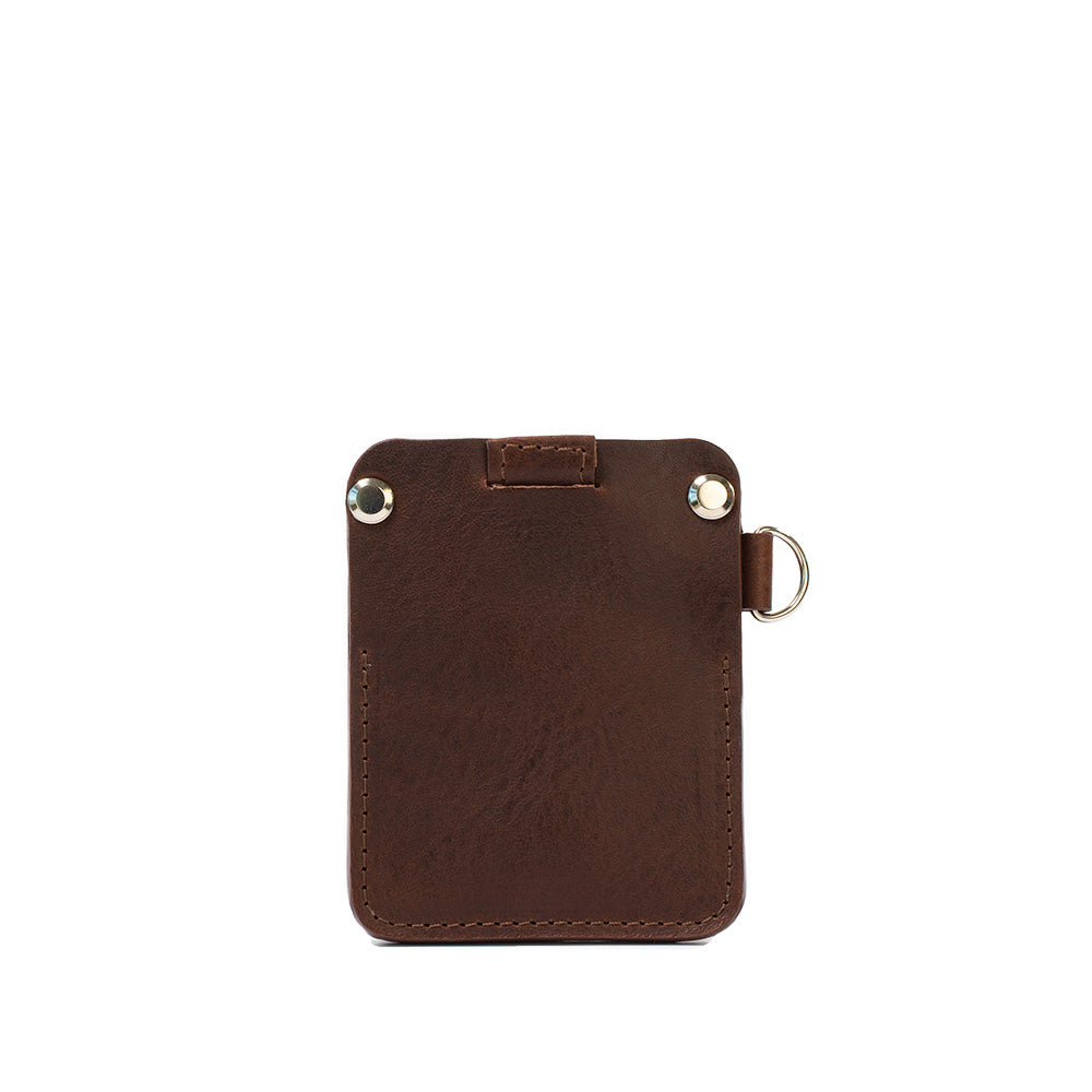 Leather Wallet for AirTag with D-ring-0