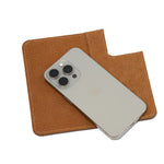 Luxusní kožené pouzdro typu Folio pro iPhone 16 s MagSafe – Minimalist 5.0