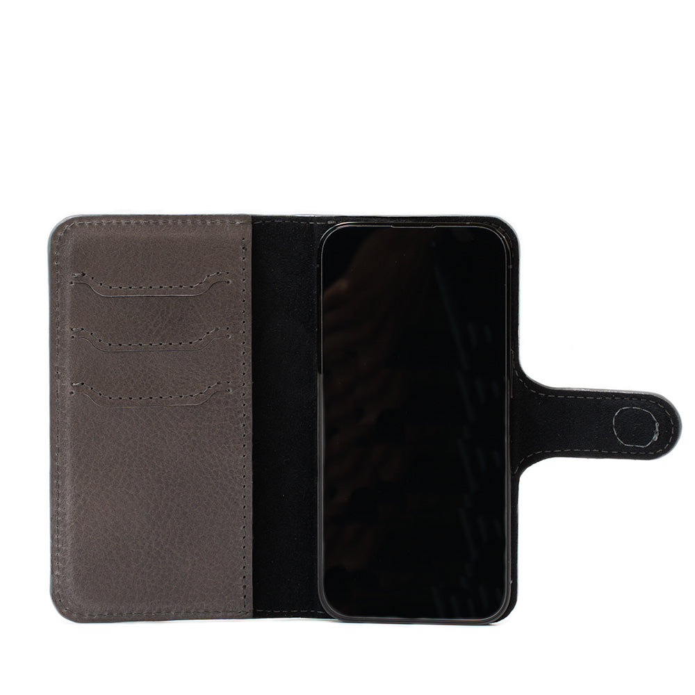 Kožené pouzdro typu Folio pro iPhone 15 s MagSafe – Classic 4.0