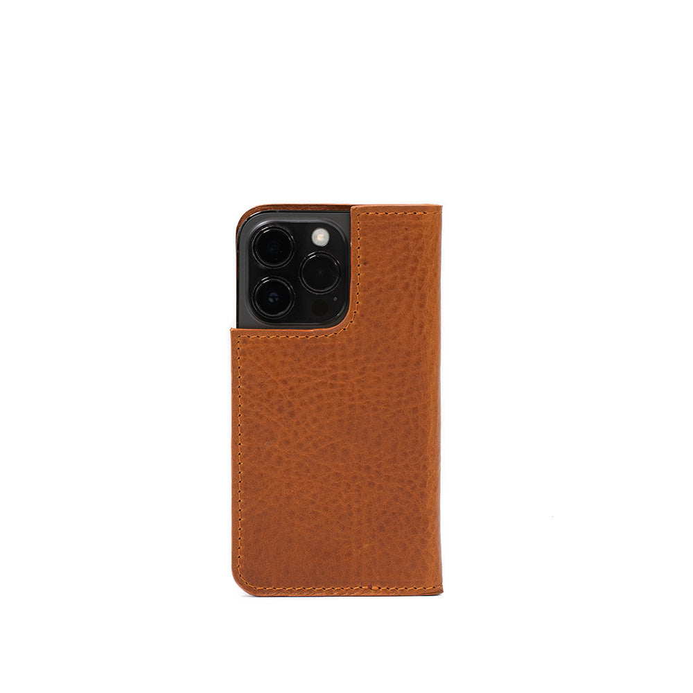 Kožené pouzdro typu Folio pro iPhone 15 s MagSafe – Minimalist 3.0