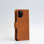 Luxusní kožené pouzdro typu Folio pro iPhone 12 – Classic 4.0 (SALE)