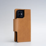 Kožené pouzdro typu Folio pro iPhone 12/13 – Classic 1.0 (SALE)