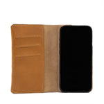 Kožené pouzdro typu Folio pro iPhone 12 / 13 s MagSafe – Minimalist 1.0