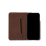 Kožené pouzdro typu Folio pro iPhone 16 s MagSafe – Minimalist 3.0