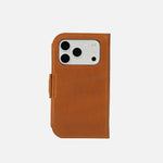 Kožené pouzdro Folio pro iPhone 17 Series – Classic 5.1 (MagSafe Ready)
