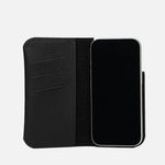 Luxusní kožené pouzdro typu Folio pro iPhone 17 s MagSafe – Minimalist 1.0