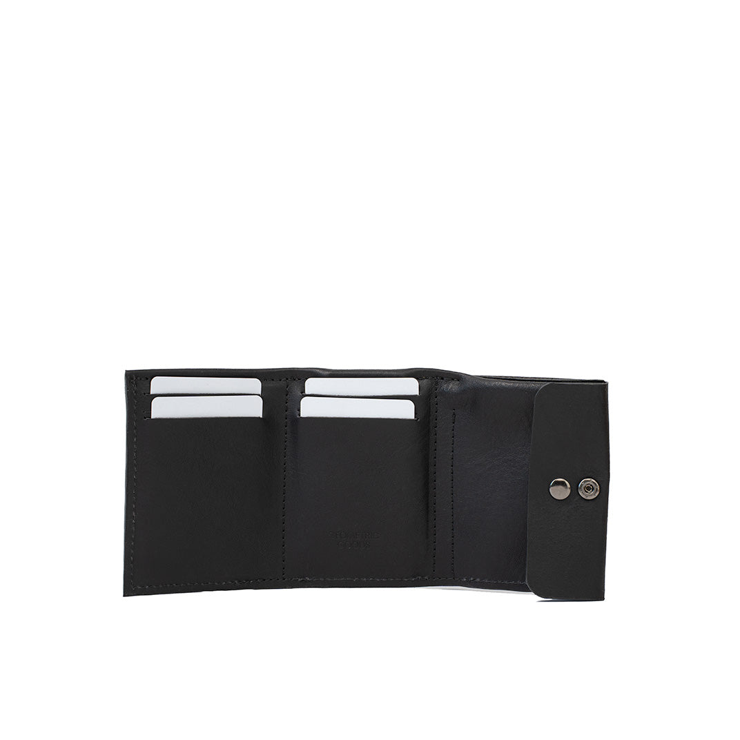 Leather Mini Wallet for AirTag – The Guardian Trifold