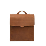 Leather Backpack - Fibonacci (Brown)-1
