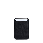 Leather Wallet compatible with MagSafe - Embossed Snake Print-2