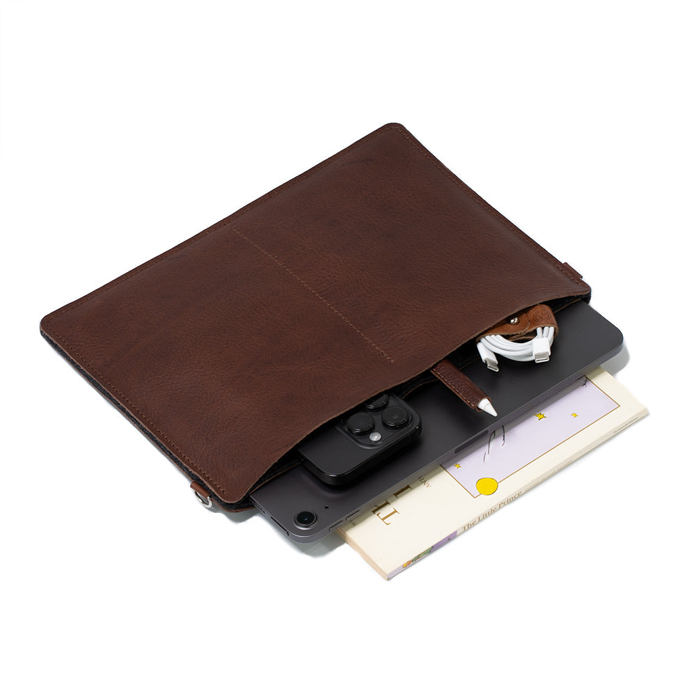 Kožená taška na iPad – The Minimalist 4.0