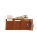 Leather Mini Wallet for AirTag – The Guardian Trifold