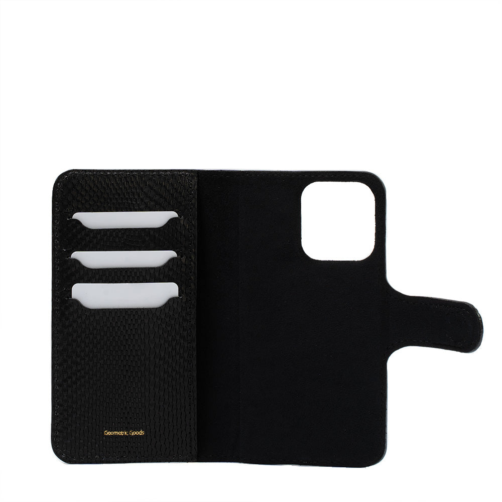 Kožené pouzdro typu Folio s úchytem a MagSafe pro iPhone 14