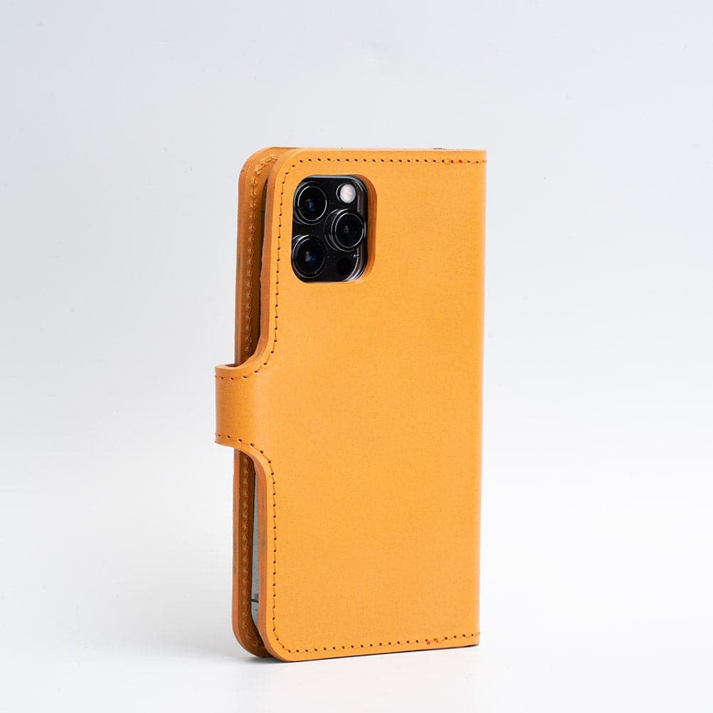 Luxusní kožené pouzdro typu Folio pro iPhone 12 – Classic 4.0 (SALE)