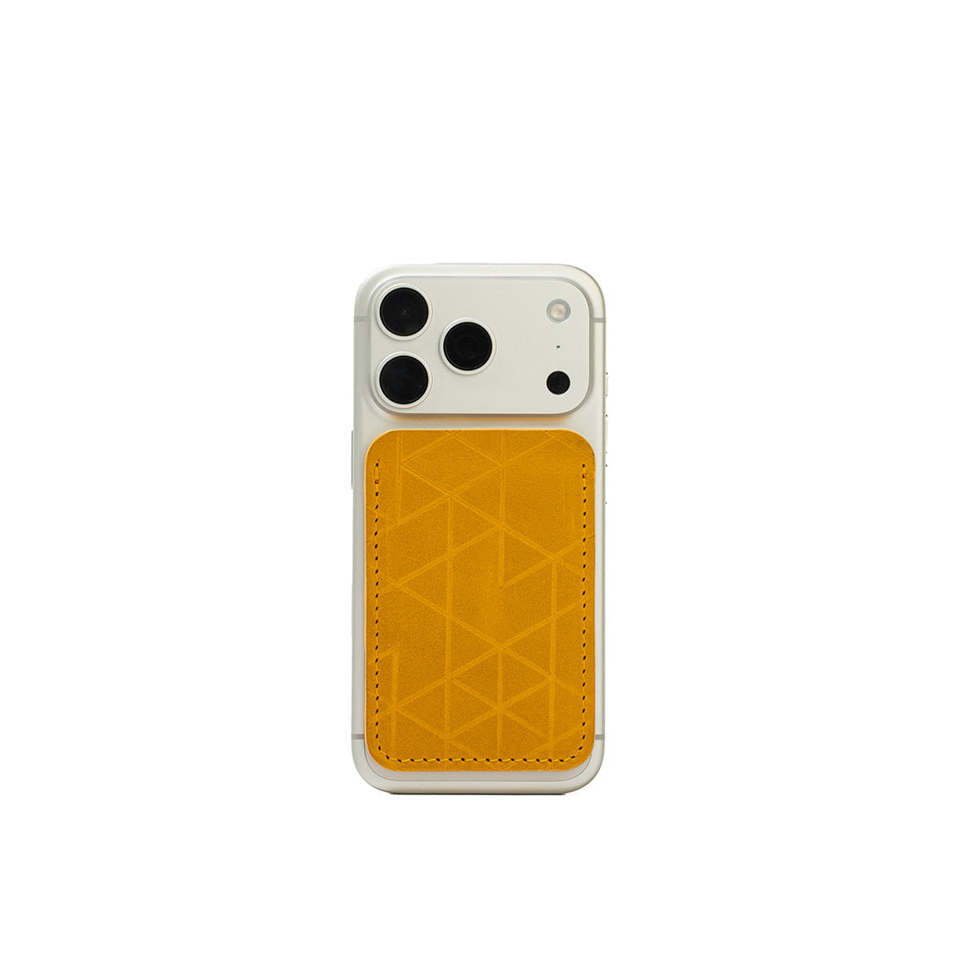 Leather Wallet compatible with MagSafe - The Minimalist (Vectors)-0