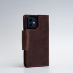 Kožené pouzdro typu Folio pro iPhone 12/13 – Classic 1.0 (SALE)
