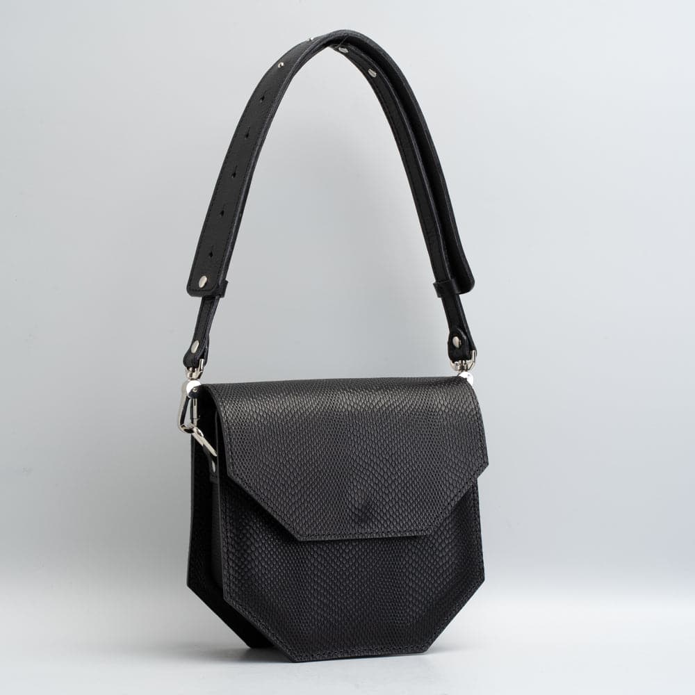 Embossed snake print purse - Hypatia-0