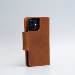 Kožené pouzdro typu Folio pro iPhone 12/13 – Classic 1.0 (SALE)