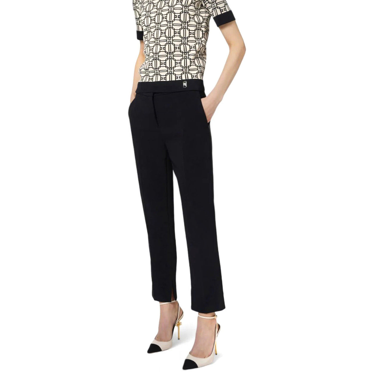 Elisabetta Franchi - Elisabetta Franchi Kalhoty Dámské