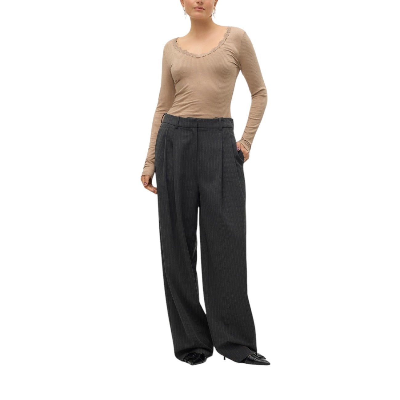 Vero Moda - Vero Moda Kalhoty Dámské