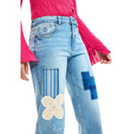Desigual - Desigual Džíny Dámské
