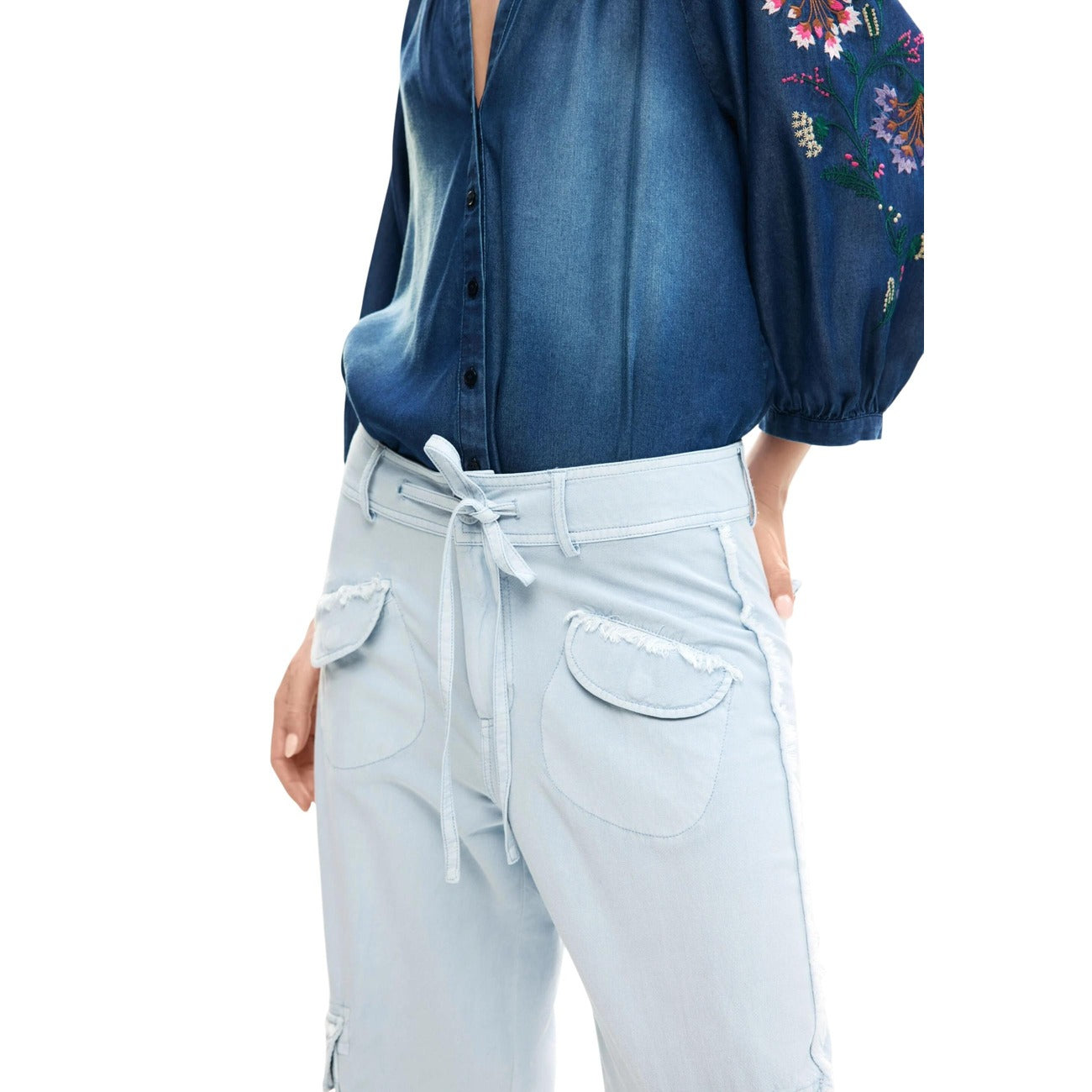 Desigual - Desigual Kalhoty Dámské