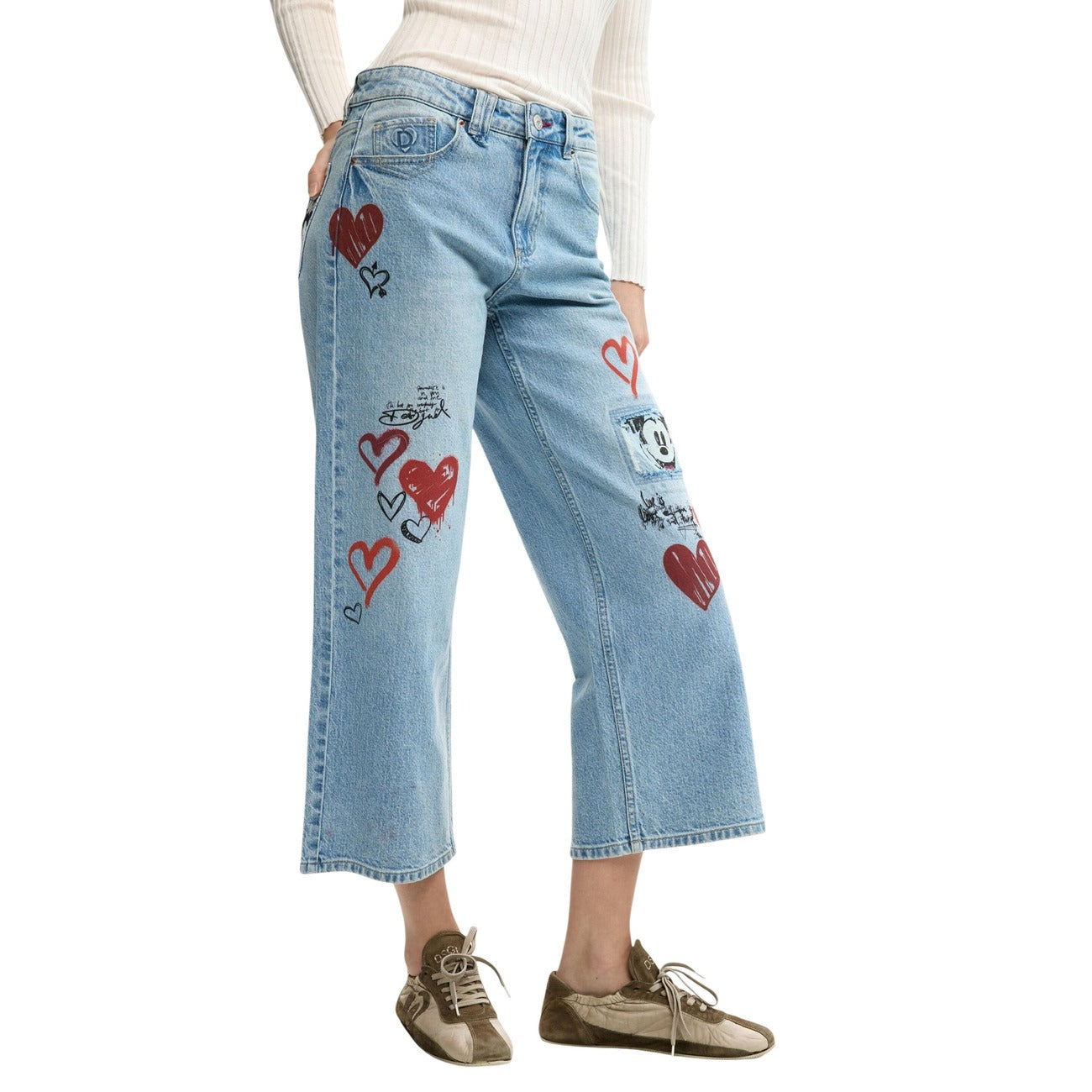 Desigual - Desigual Džíny Dámské