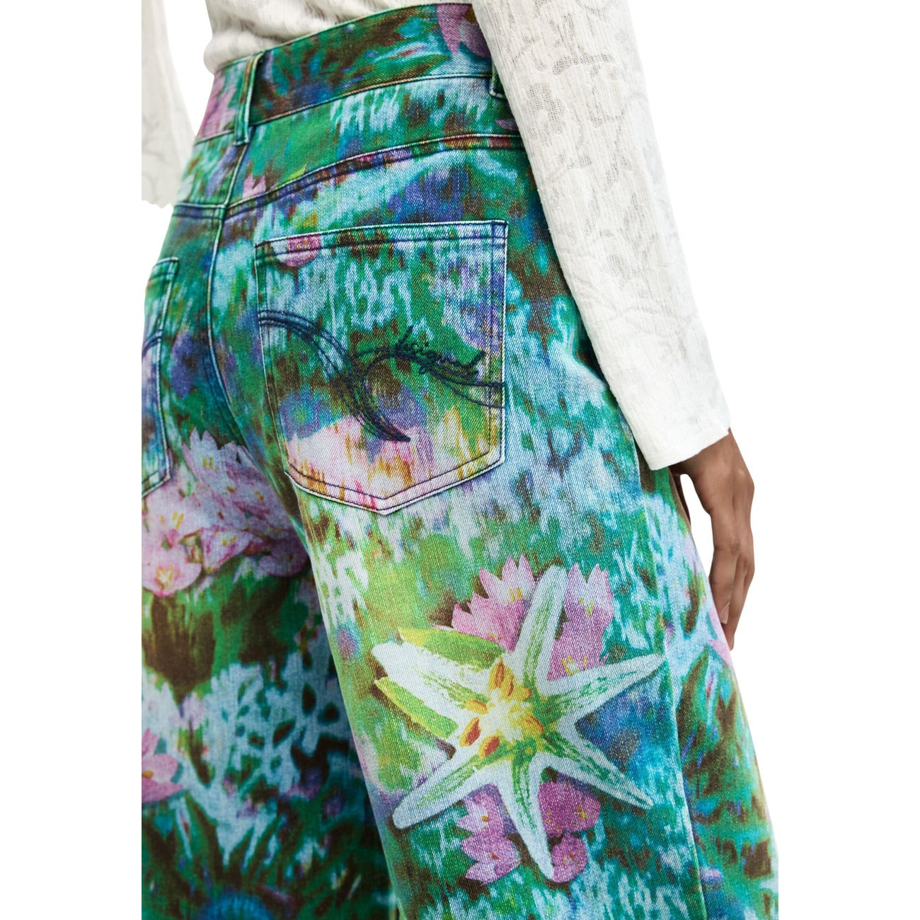 Desigual - Desigual Džíny Dámské