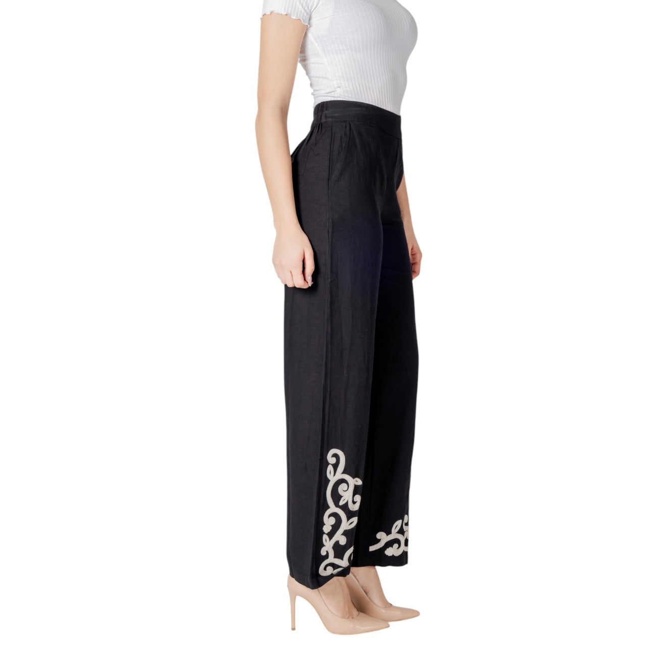 Vila Clothes - Vila Clothes Kalhoty Dámské