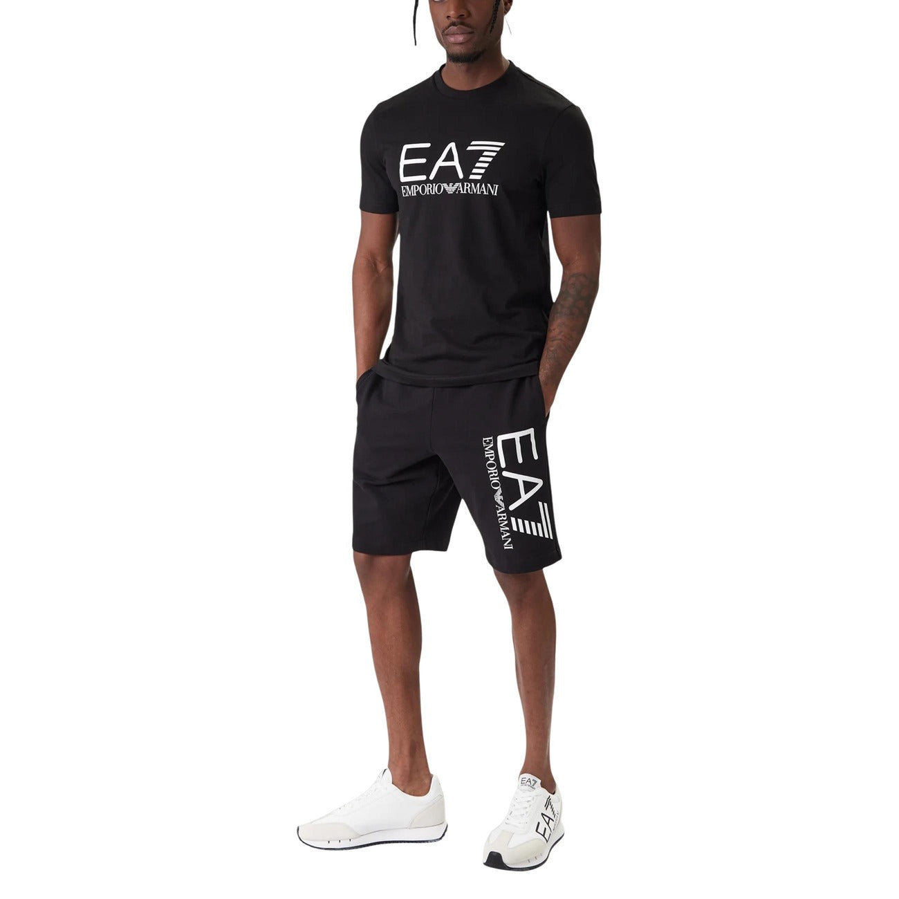 Ea7 - Ea7 Bermudy Pánské