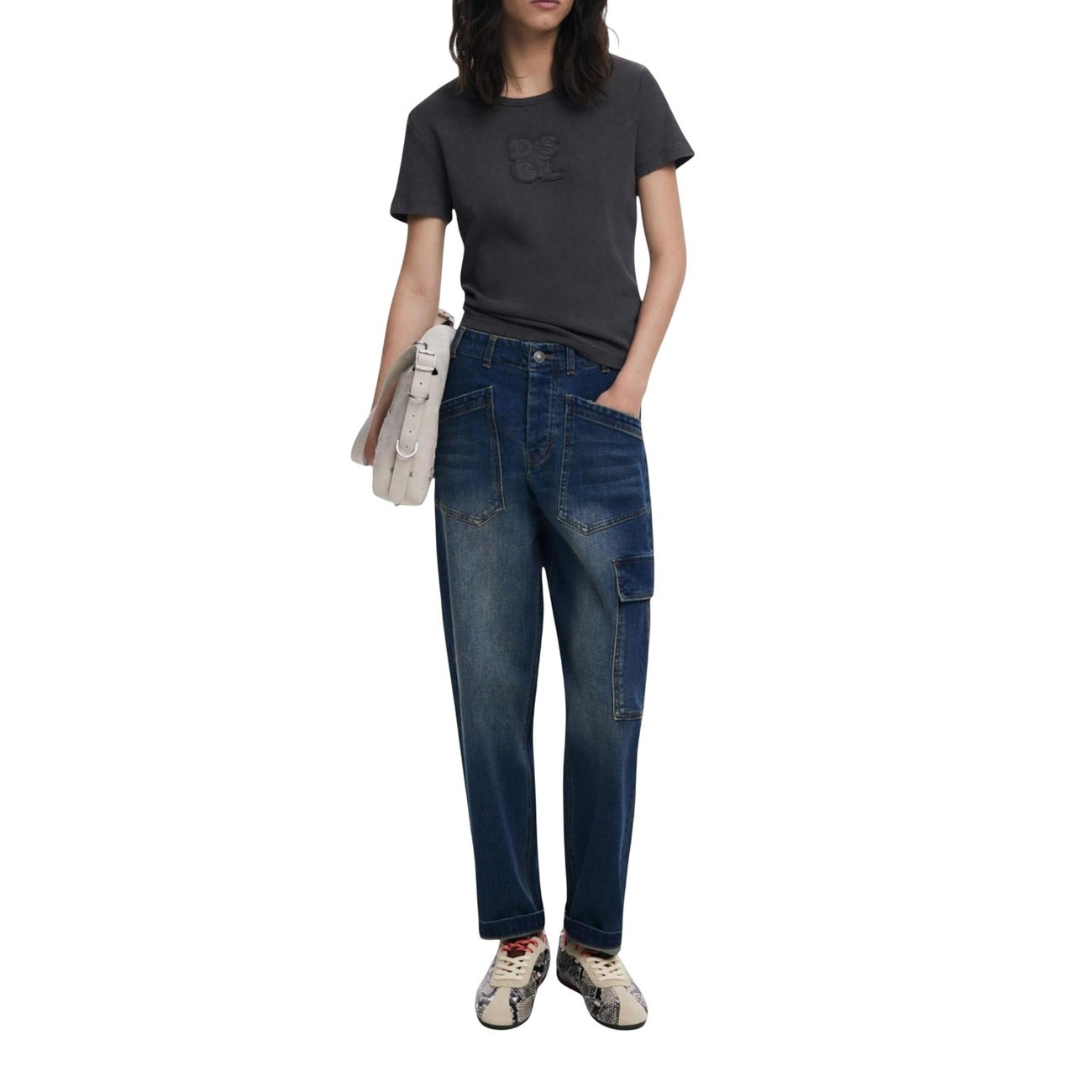 Desigual - Desigual Džíny Dámské