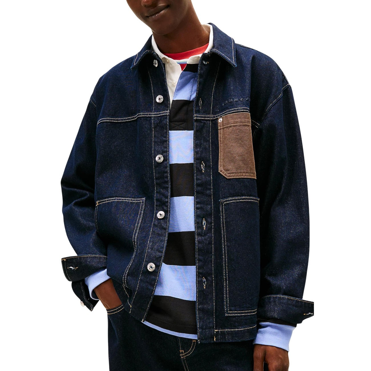 Tommy Hilfiger Jeans - Tommy Hilfiger Jeans Větrovka Pánská